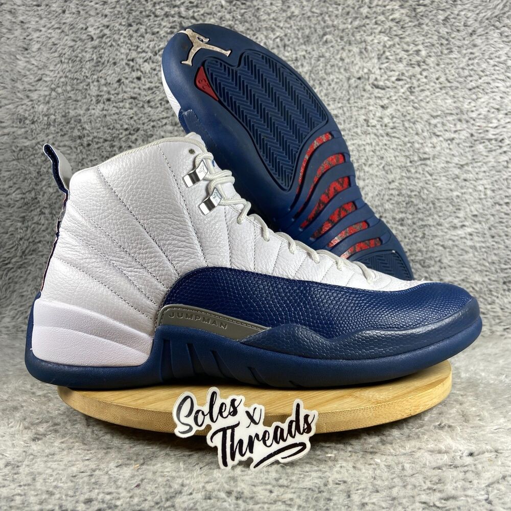 Air Jordan 12 Retro French Blue 2025 Size 12.5 Men Sneakers CT8013-114